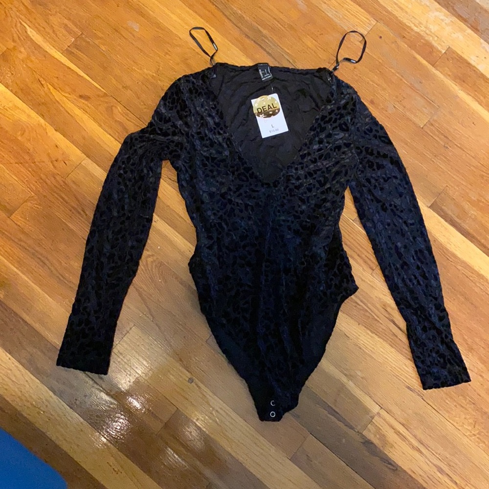 Forever 21 Women’s Cheetah Print Body Suit